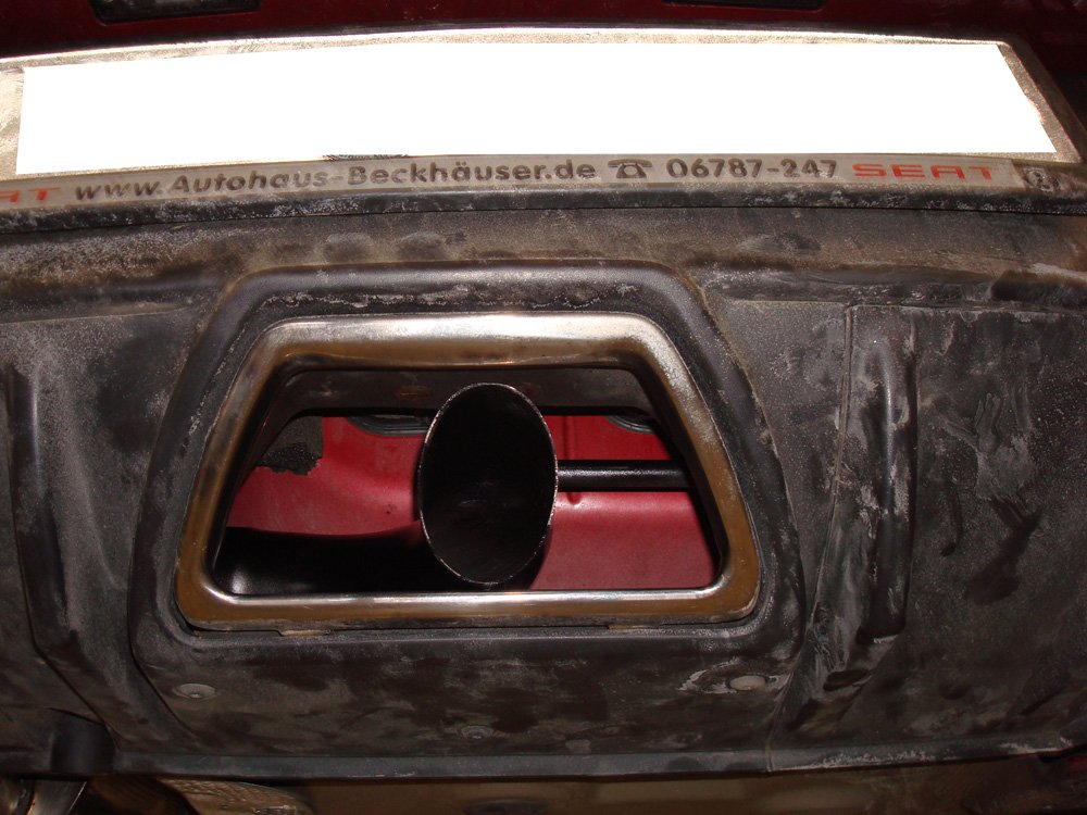 Fox Auspuff Sportauspuff Endschalldämpfer für Seat Ibiza 6J Cupra 1.4l 132kW