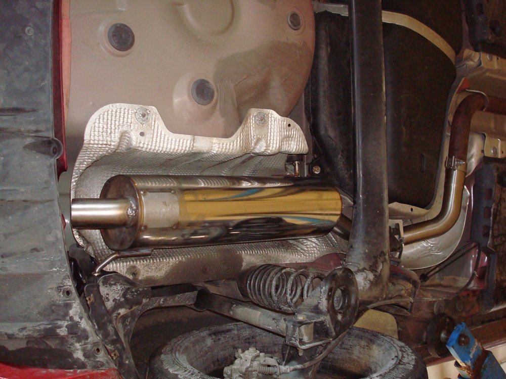 Fox Auspuff Sportauspuff Endschalldämpfer für Seat Ibiza 6J Cupra 1.4l 132kW