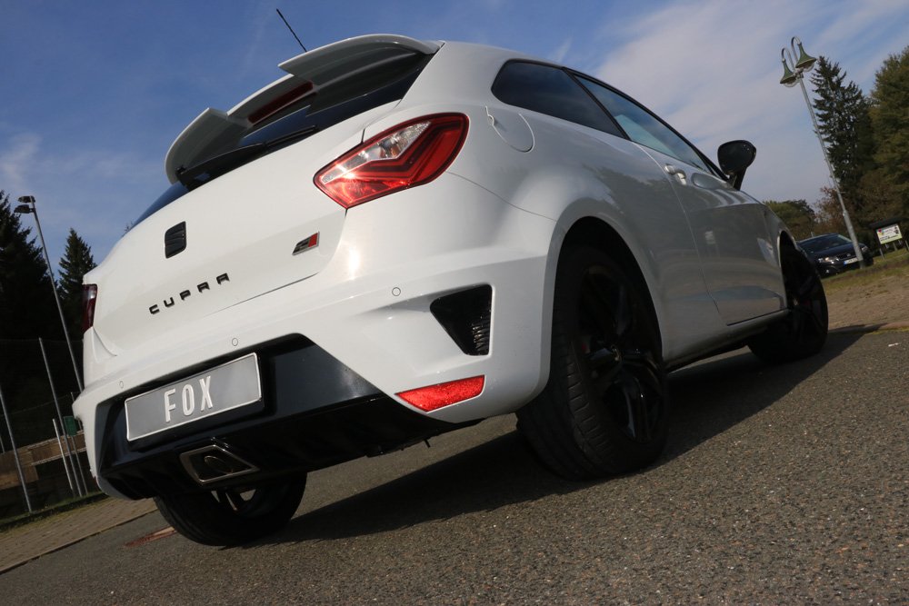 Fox Auspuff Sportauspuff Endschalldämpfer für Seat Ibiza 6J Cupra 1.8l 141kW