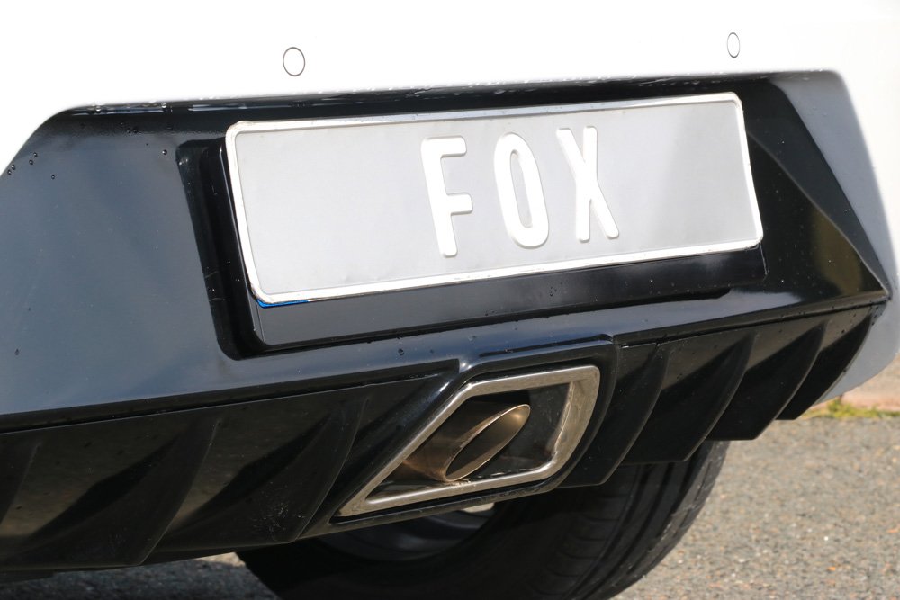 Fox Auspuff Sportauspuff Endschalldämpfer für Seat Ibiza 6J Cupra 1.8l 141kW
