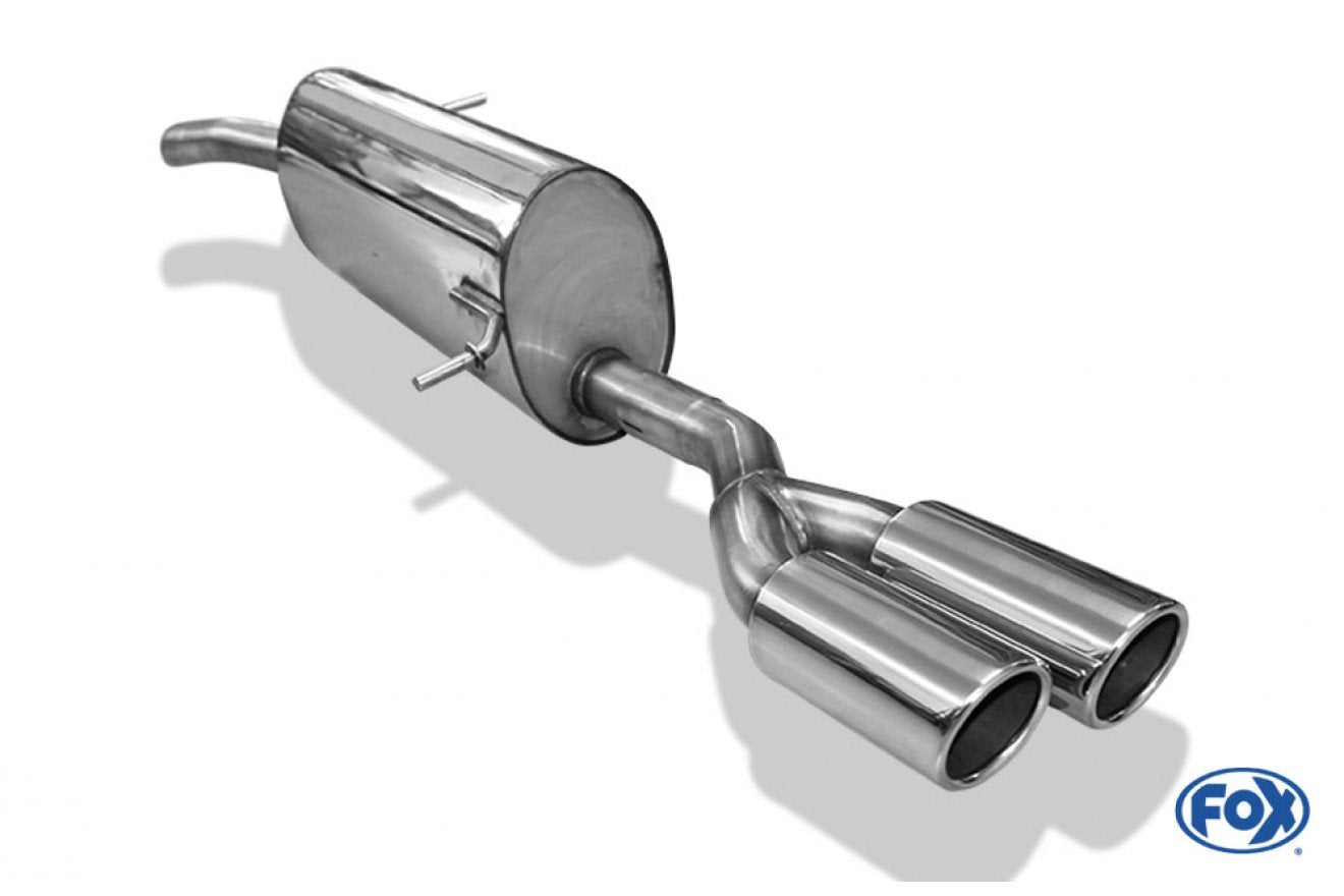 Fox Auspuff Sportauspuff Endschalldämpfer für Seat Ibiza 6J ST