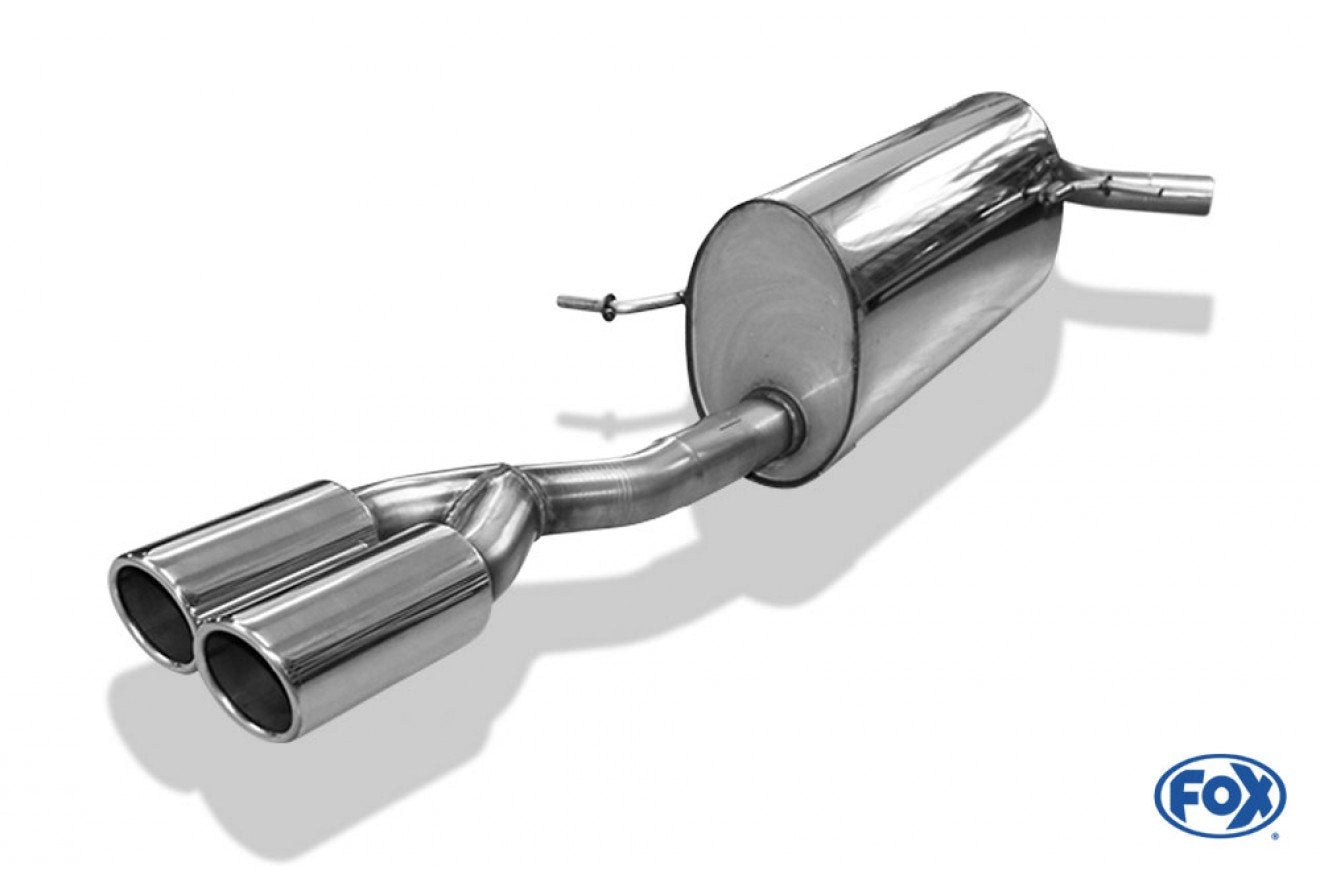 Fox Auspuff Sportauspuff Endschalldämpfer für Seat Ibiza 6J ST