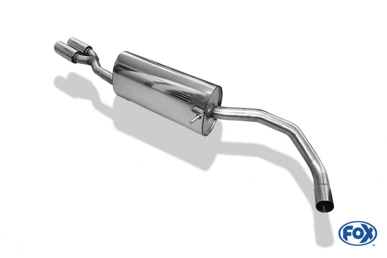 Fox Auspuff Sportauspuff Endschalldämpfer für Seat Ibiza 6J ST