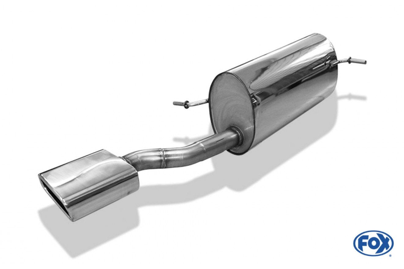 Fox Auspuff Sportauspuff Endschalldämpfer für Seat Ibiza 6J ST