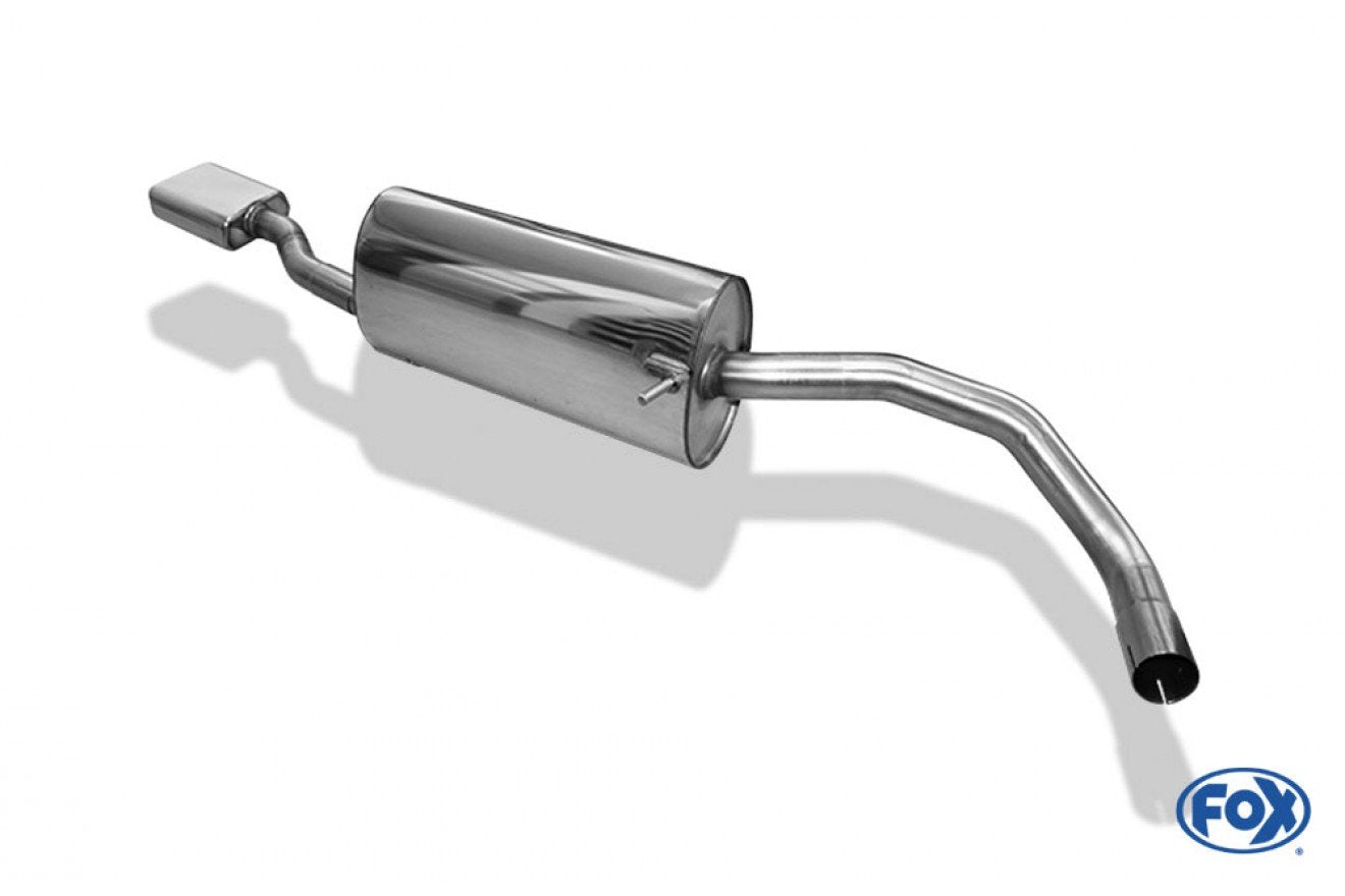 Fox Auspuff Sportauspuff Endschalldämpfer für Seat Ibiza 6J ST