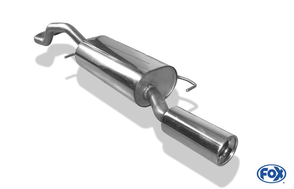 Fox Auspuff Sportauspuff Endschalldämpfer für Seat Cordoba 6K,C VW Polo 6KV