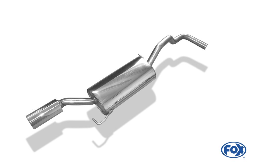 Fox Auspuff Sportauspuff Endschalldämpfer für Seat Cordoba 6K,C VW Polo 6KV