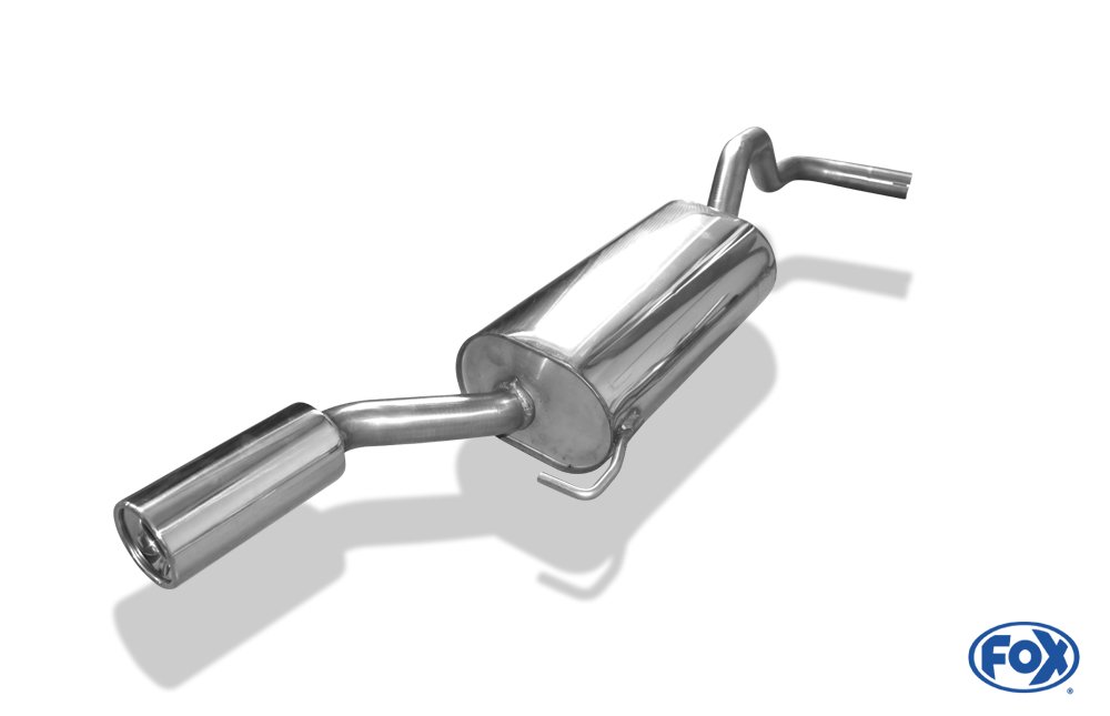 Fox Auspuff Sportauspuff Endschalldämpfer für Seat Cordoba 6K,C VW Polo 6KV