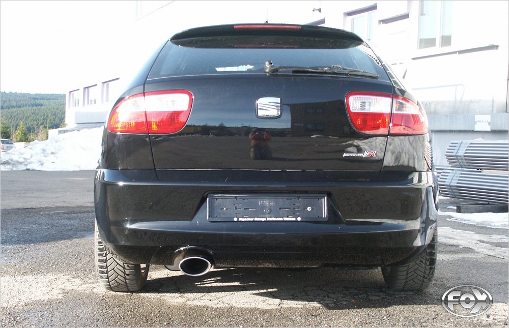 Fox Auspuff Sportauspuff Komplettanlage für Seat Leon Cupra R - 1M 1,8l T