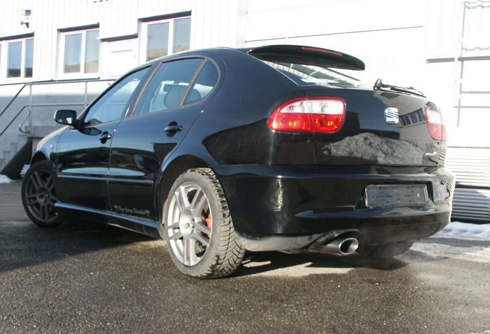 Fox Auspuff Sportauspuff Komplettanlage für Seat Leon Cupra R - 1M 1,8l T