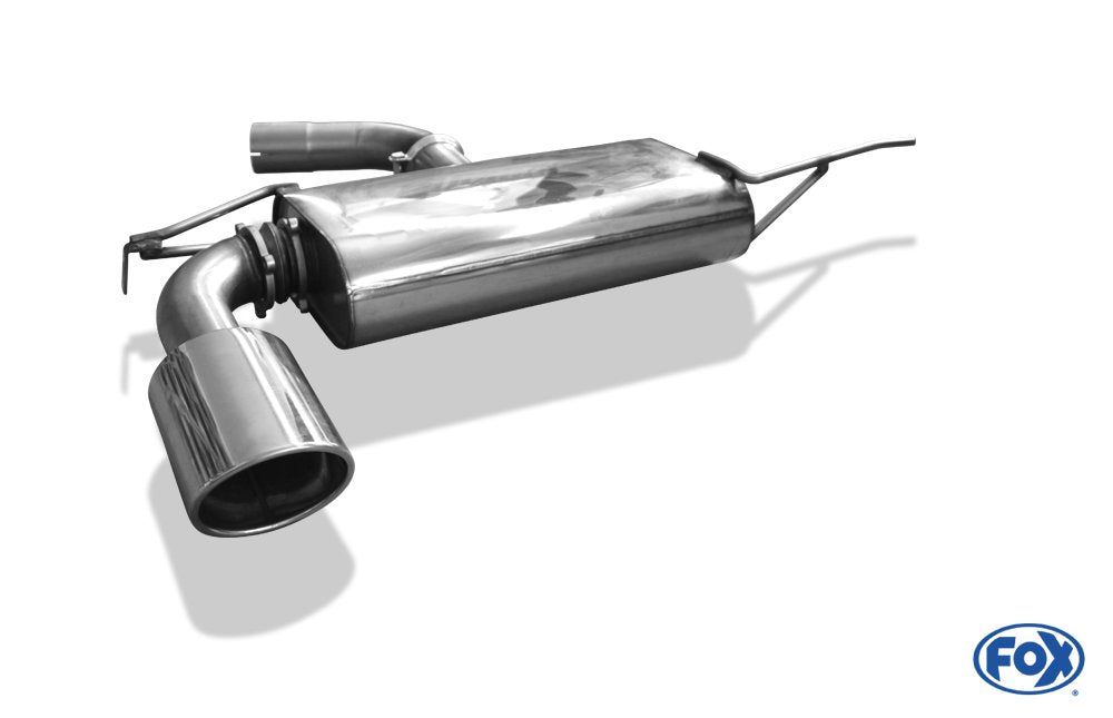 Fox Auspuff Sportauspuff Endschalldämpfer für VW Scirocco 13 1.4l TSI 90/118kW
