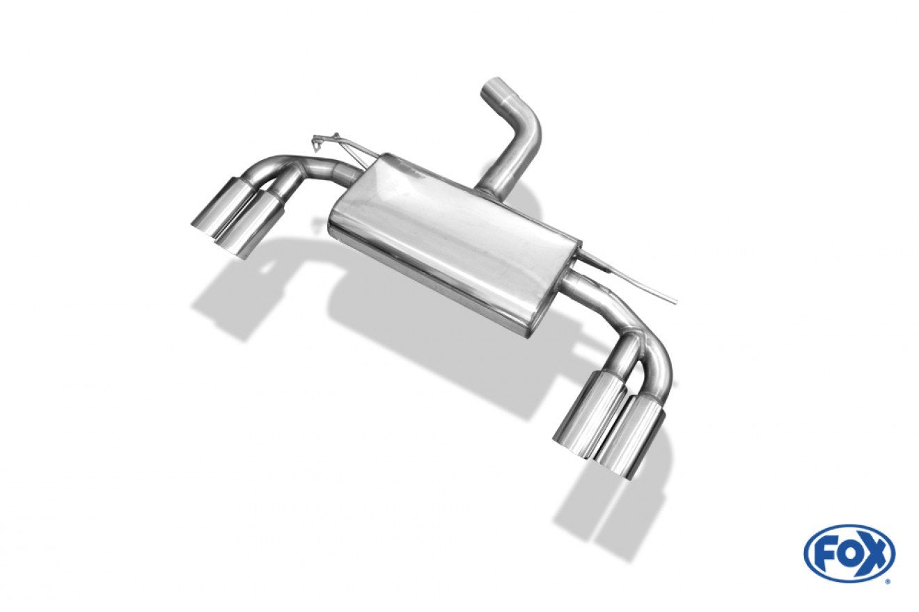 Fox Auspuff Duplex Sportauspuff Komplettanlage für Audi A3 8V Limo 1.4l TFSI