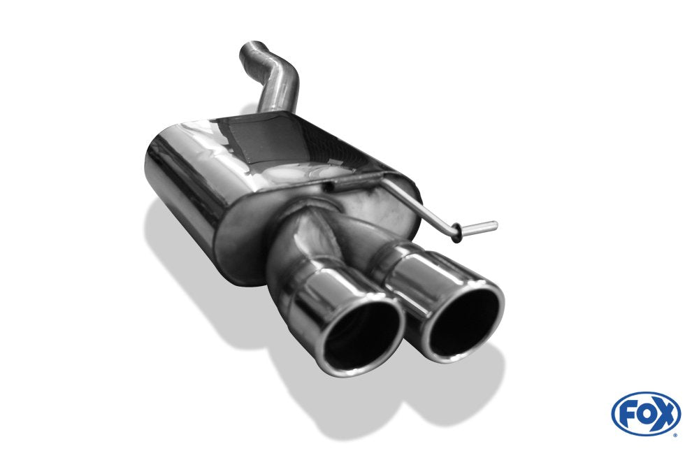 Fox Auspuff Sportauspuff Sportendschalldämpfer für Seat Leon ST 5F 1.4l ab 2012