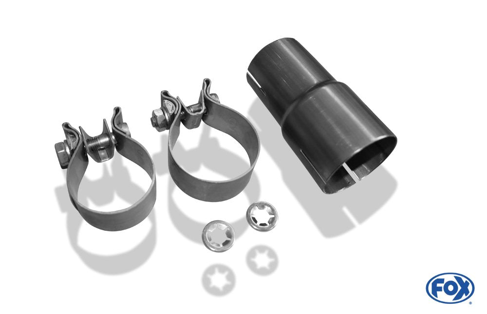 Fox Auspuff Sportauspuff Sportendschalldämpfer für Seat Leon ST 5F 1.4l ab 2012