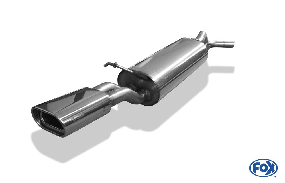 Fox Auspuff Sportauspuff Endschalldämpfer für Seat Toledo II 1,9l TDI