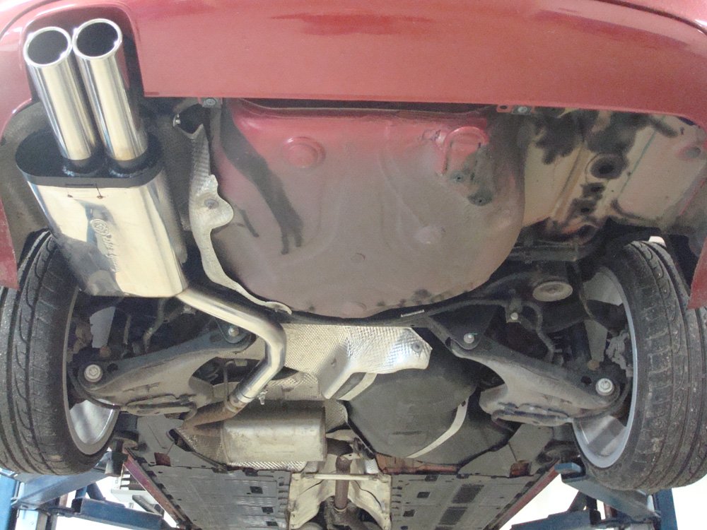 Fox Auspuff Sportauspuff Komplettanlage für Seat Exeo - 3R 1.6l 75kW 1.8l