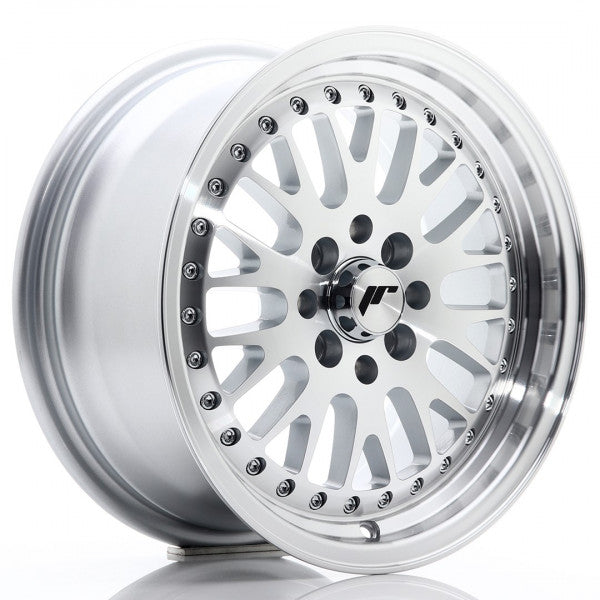 JR Wheels JR10 7x16 ET30 4x100/108 Silver Machined Face