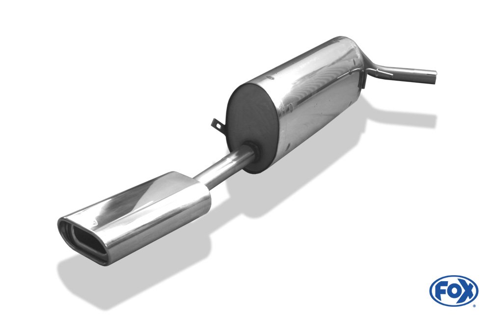 Fox Auspuff Sportauspuff Endschalldämpfer für Skoda Fabia Typ 6Y5/ 5J - Kombi