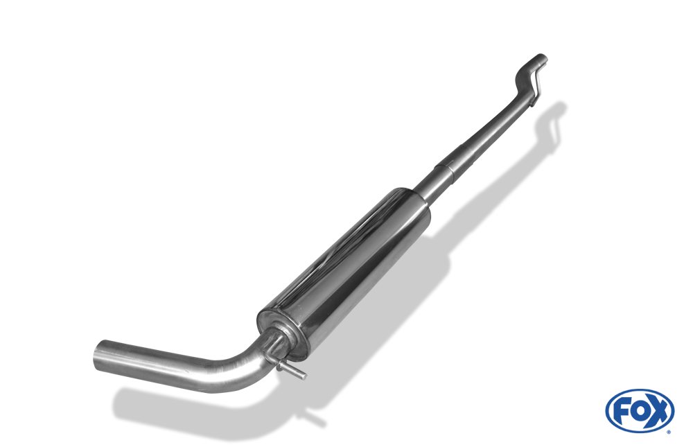 Fox Auspuff Sportauspuff Komplettanlage für Skoda Fabia RS 5J Limo 1.4l