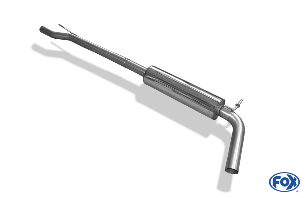 Fox Auspuff Sportauspuff Komplettanlage für Skoda Fabia RS 5J Limo 1.4l