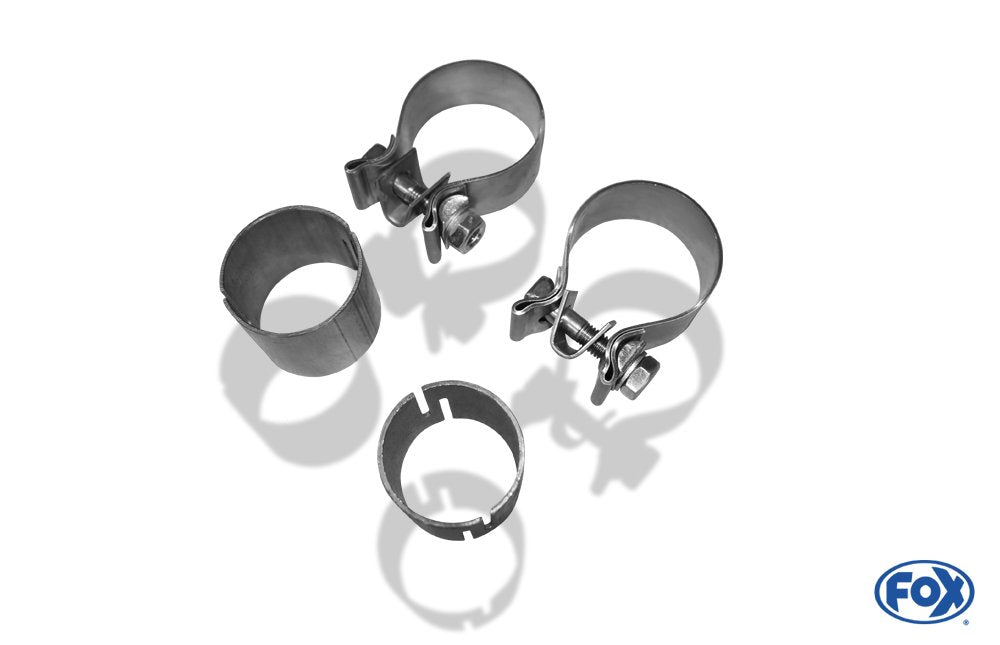 Fox Auspuff Sportauspuff Endschalldämpfer für Skoda Octavia Typ 1U 1,6l