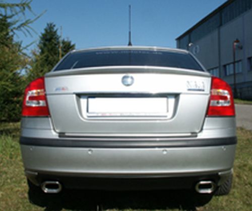 Fox Duplex Auspuff Sportauspuff Komplettanlage für Skoda Octavia Typ 1Z 1.6l
