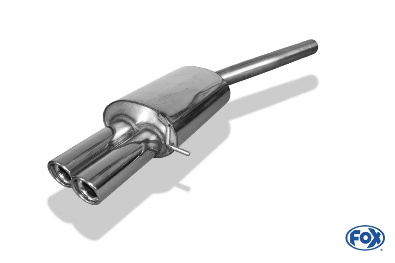 Fox Auspuff Sportauspuff Endschalldämpfer für VW Jetta V Golf V Variant