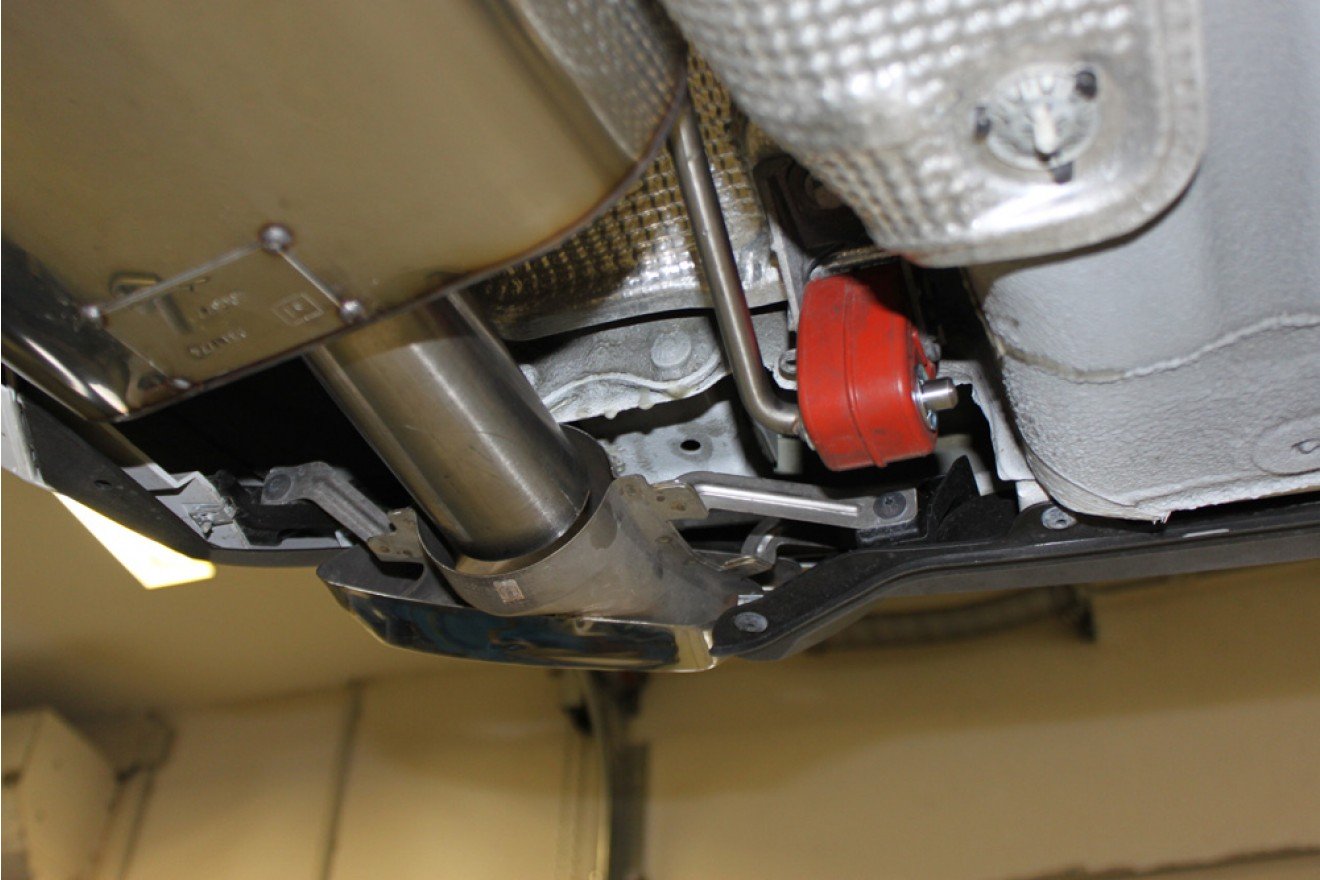 Fox Duplex Auspuff Sportauspuff Endschalldämpfer für Skoda Octavia 5E RS TSI 2.0