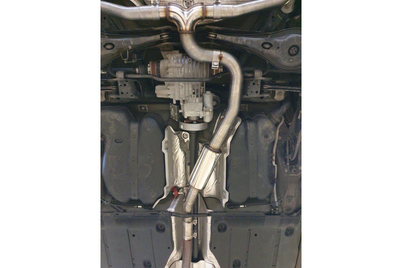 Fox Vorschalldämpfer Auspuff Sportauspuff für Skoda Octavia 5E 4x4 2,0l 140kW