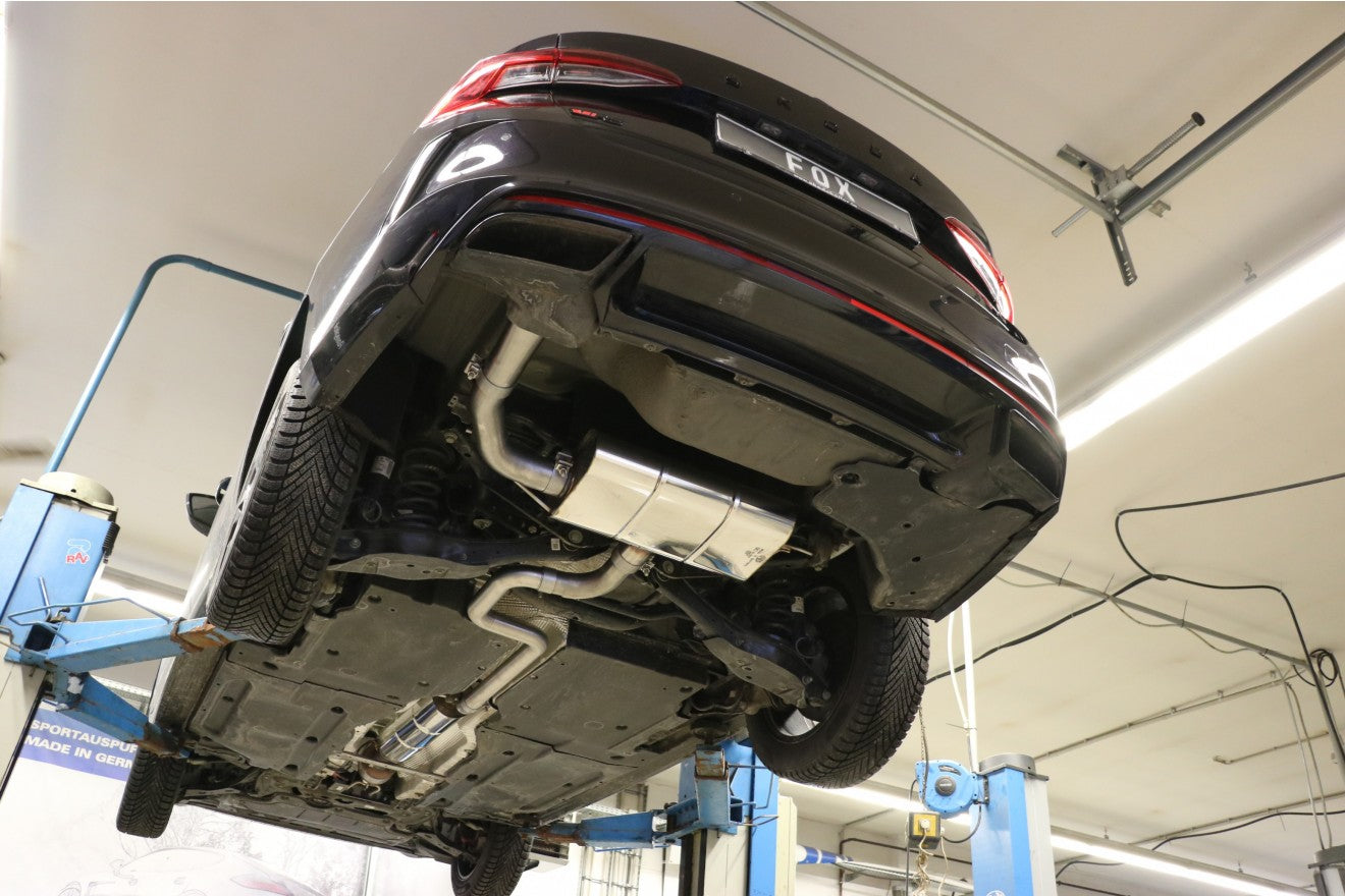 Fox Auspuff Sportauspuff Komplettanlage für Skoda Octavia NX RS iV 1,4l 110kW