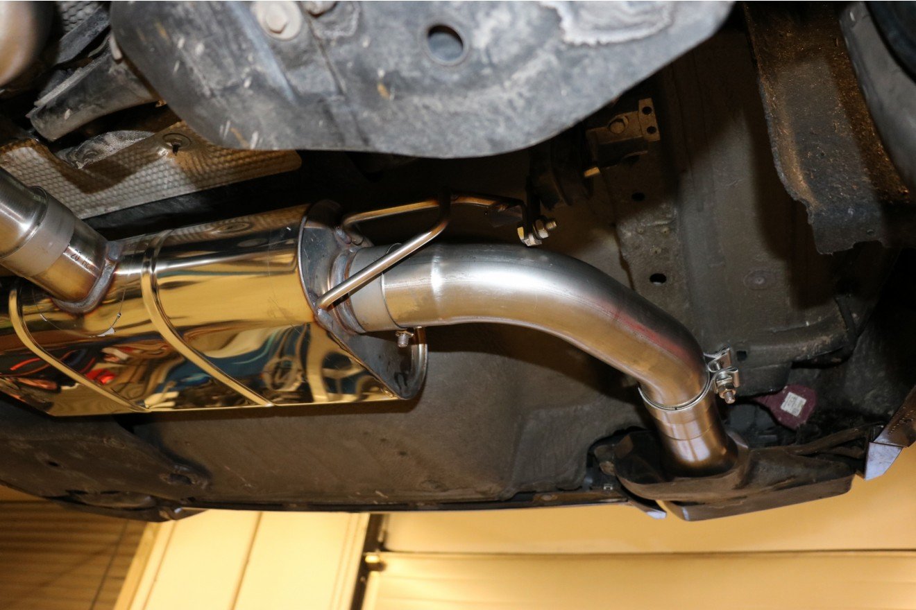 Fox Auspuff Sportauspuff Endschalldämpfer für Skoda Octavia NX RS iV 1,4l 110kW