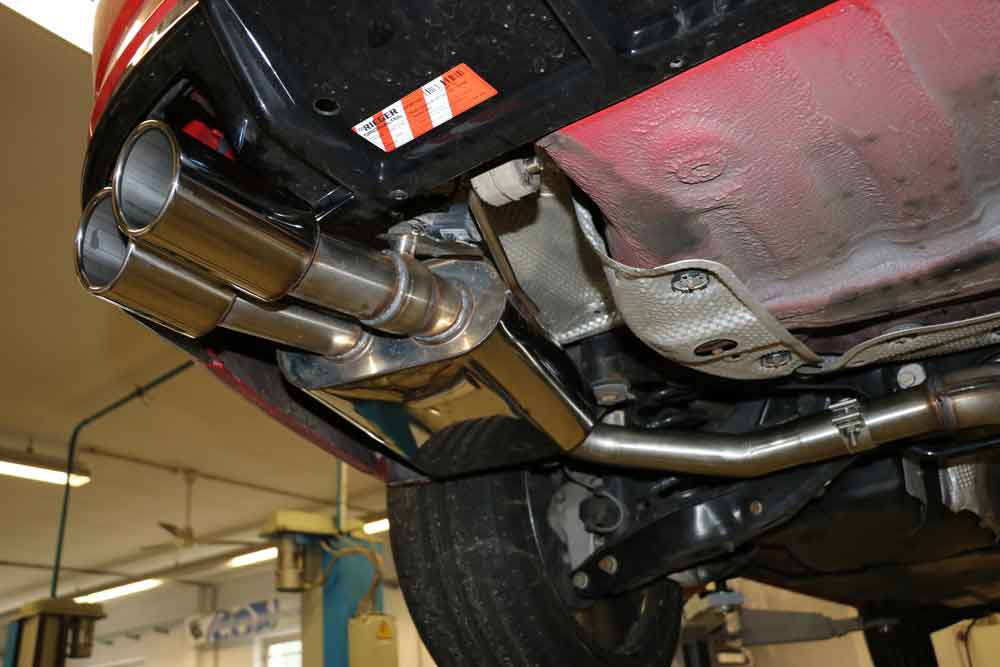 Fox Duplex Auspuff Sportauspuff Komplettanlage für Skoda Superb III 3V 4x4 2.0l