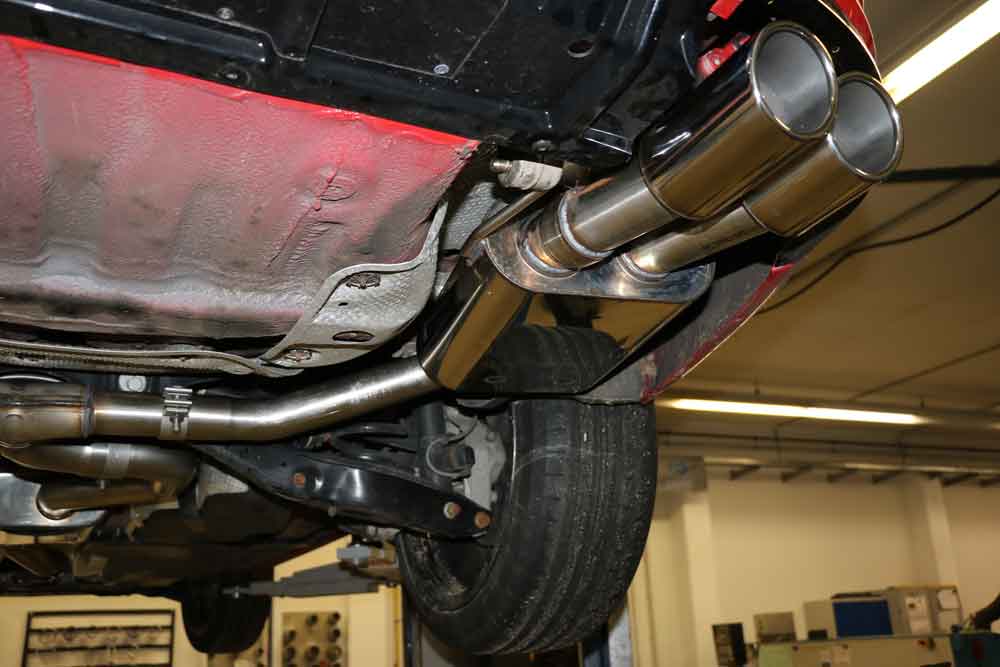 Fox Duplex Auspuff Sportauspuff Komplettanlage für Skoda Superb III 3V 4x4 2.0l