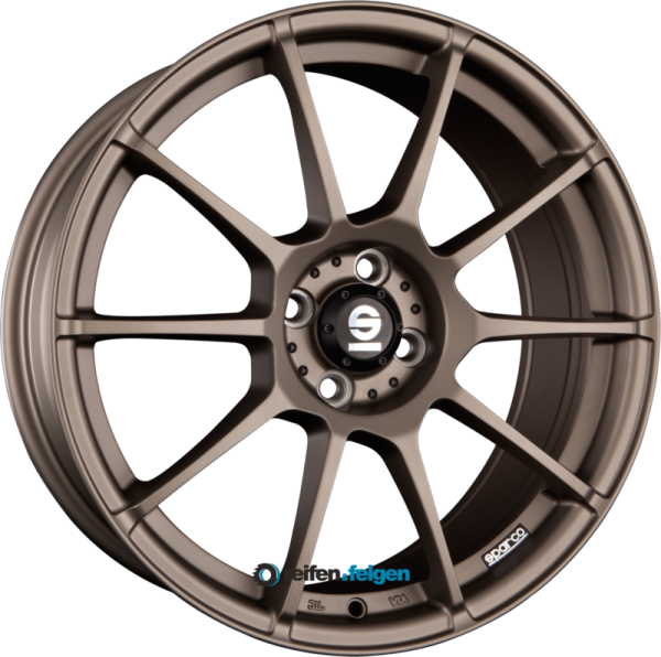 SPARCO ASSETTO GARA 7x16 ET42 4x100 NB63.3 Matt Bronze