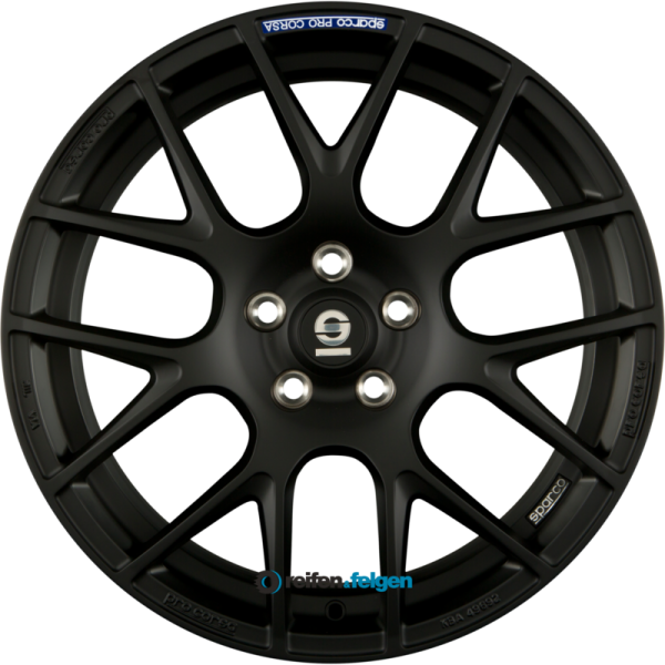 SPARCO PRO CORSA 7.5x17 ET20 4x108 NB65.1 Matt Dark Titanium