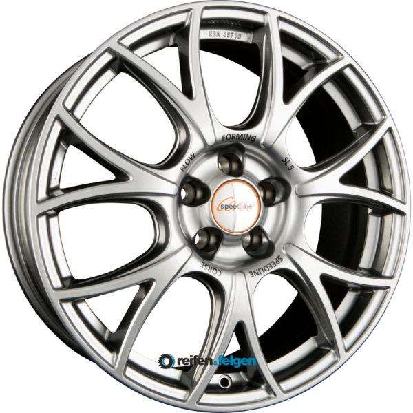 SPEEDLINE SL5 VINCITORE 7.5x18 ET42 5x120 NB82 Edelsilber