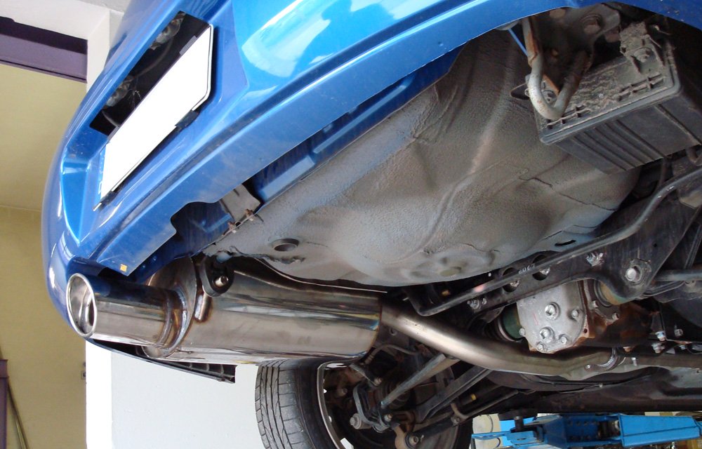 Fox Auspuff Sportauspuff Endschalldämpfer für Subaru Impreza - GD/ GG 2.0l 118kW