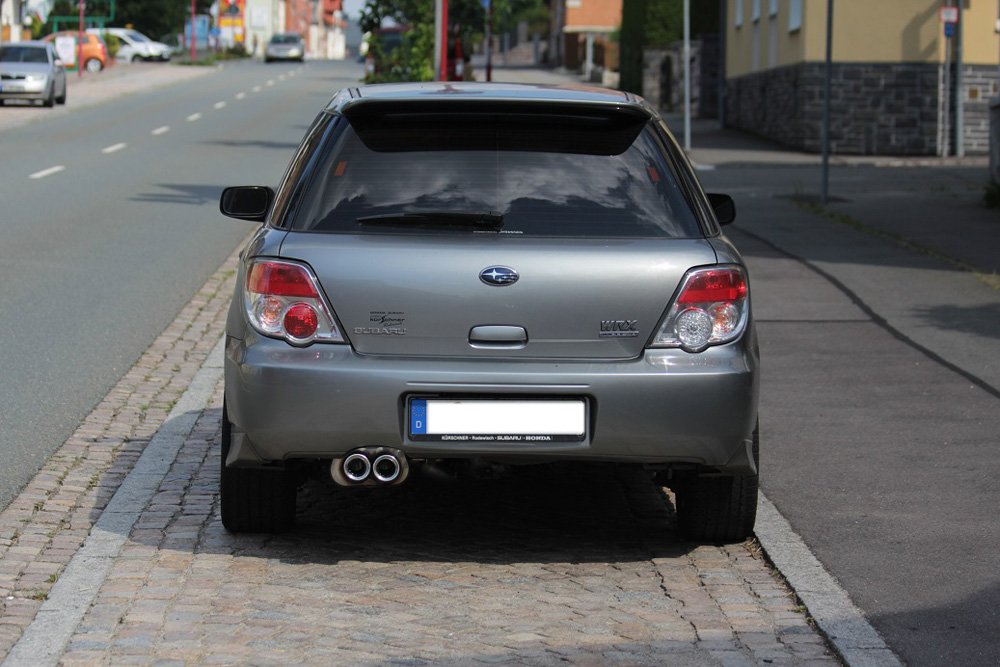 Fox Auspuff Sportauspuff Komplettanlage für Subaru Impreza WRX/ STI 2.0l Turbo