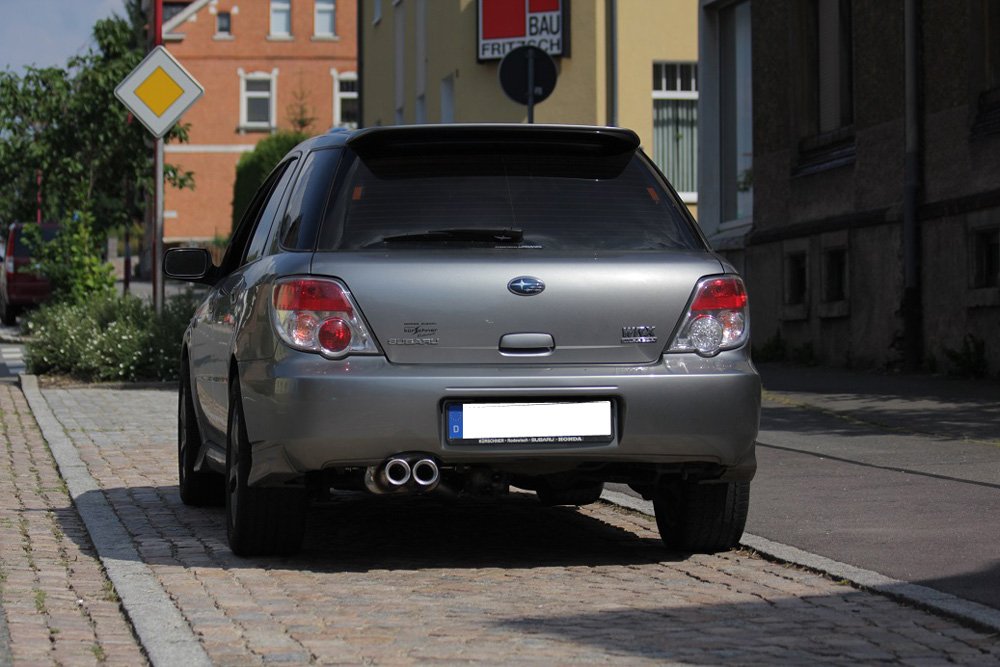 Fox Auspuff Sportauspuff Komplettanlage für Subaru Impreza WRX/ STI 2.0l Turbo