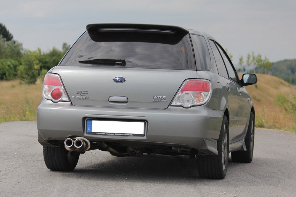Fox Auspuff Sportauspuff Komplettanlage für Subaru Impreza WRX/ STI 2.0l Turbo
