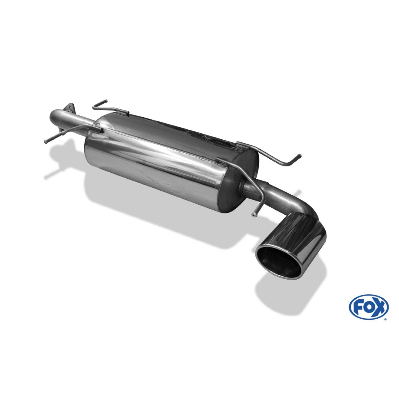 Fox Auspuff Sportauspuff Endschalldämpfer für Subaru Impreza GHD Schrägheck