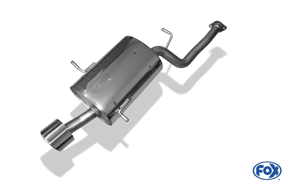 Fox Auspuff Sportauspuff Endschalldämpfer für Subaru Forester - SG 2.0l 116kW
