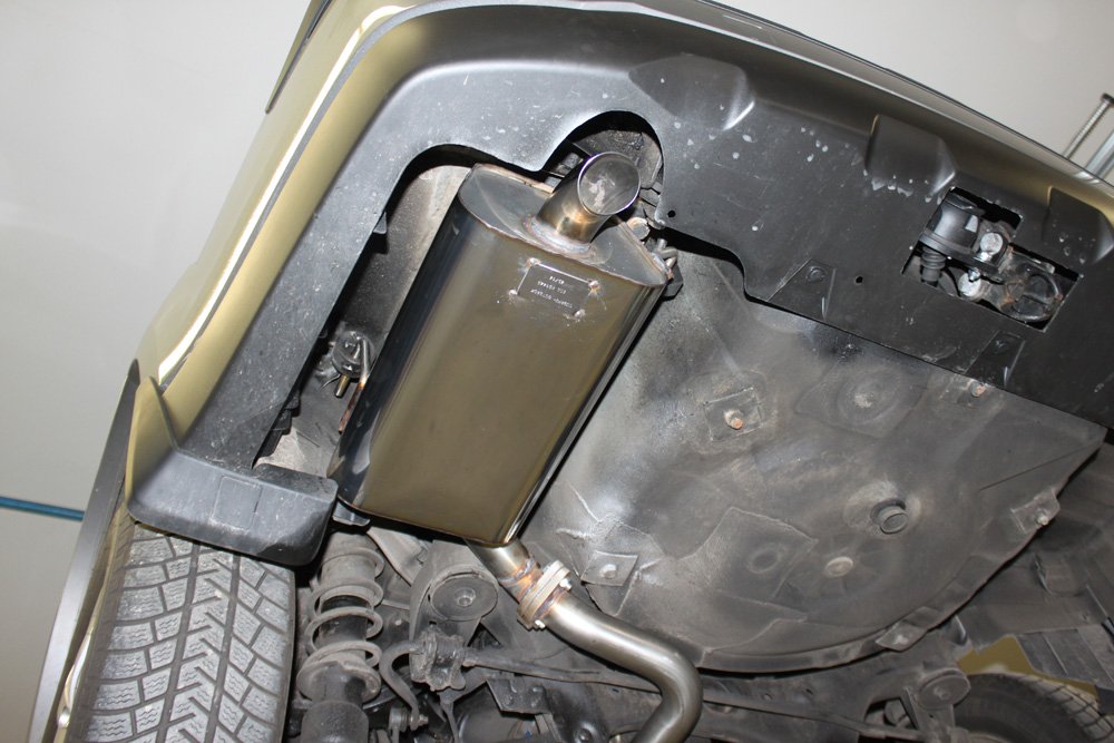 Fox Auspuff Sportauspuff Endschalldämpfer für Subaru Legacy Kombi (Caravan) - BM