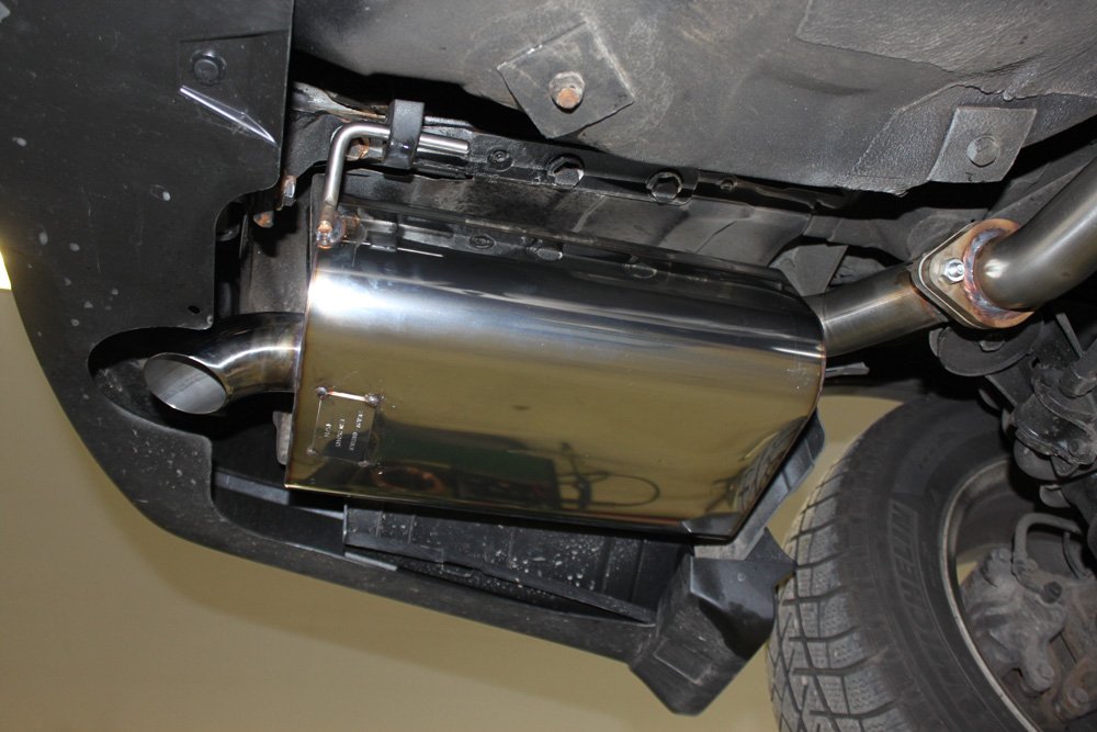 Fox Auspuff Sportauspuff Endschalldämpfer für Subaru Legacy Kombi (Caravan) - BM