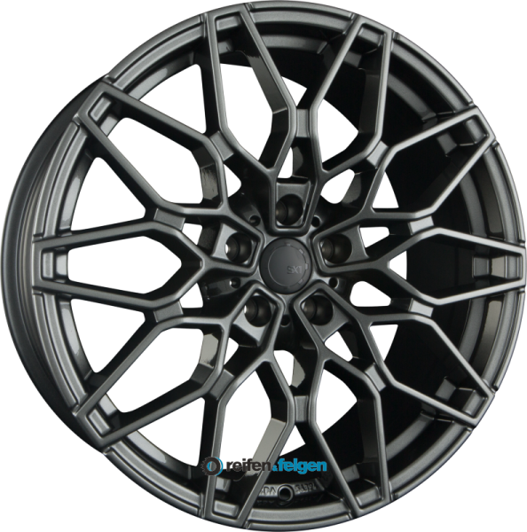 SX-WHEELS SX1 8.5x19 ET30 5x112 NB72.6 Glossy Gunmetal (GG)