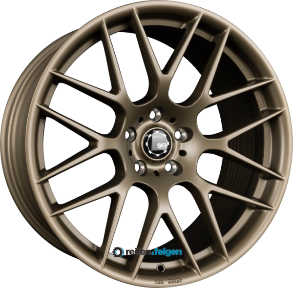 SX-WHEELS SX3-FF 9.5x19 ET45 5x120 NB72.6 Matt Bronze (BR) werk91-4 9,5x19 ET45 5x120 Alufelge Bronze