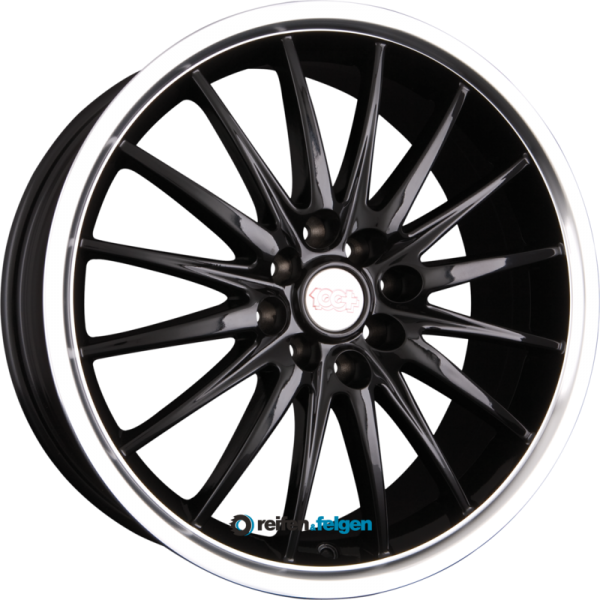 TEAM DYNAMICS JET 6.5x15 ET38 4x100 4x108 NB73.1 Hyper-Black