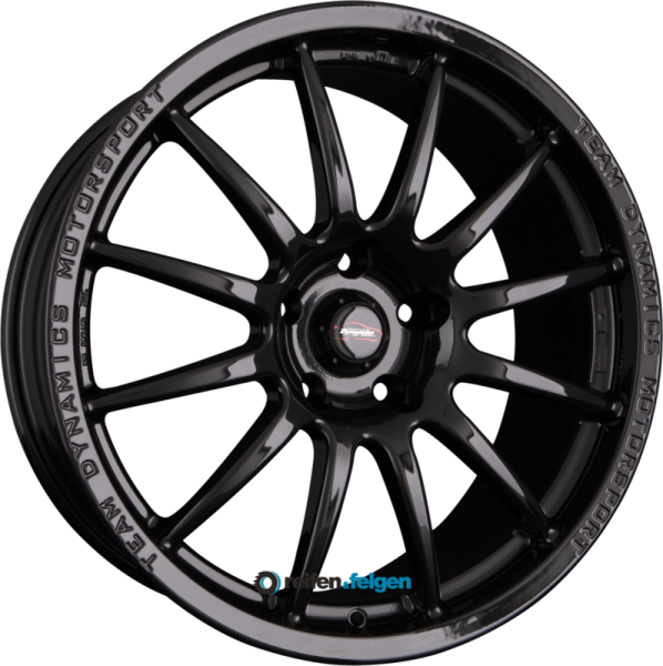 TEAM DYNAMICS PRO RACE 1.2 8x17 ET35 5x98 NB73.1 Gloss-Black (GLBLK)