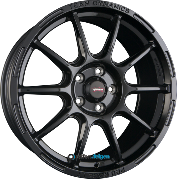 TEAM DYNAMICS PRO RACE LT 8x15 ET25 4x100 NB57.1 Gloss Black