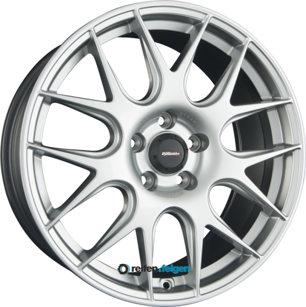 TEAM DYNAMICS PRO-Y 8x18 ET45 5x114.3 NB73.1 Hyper Silver